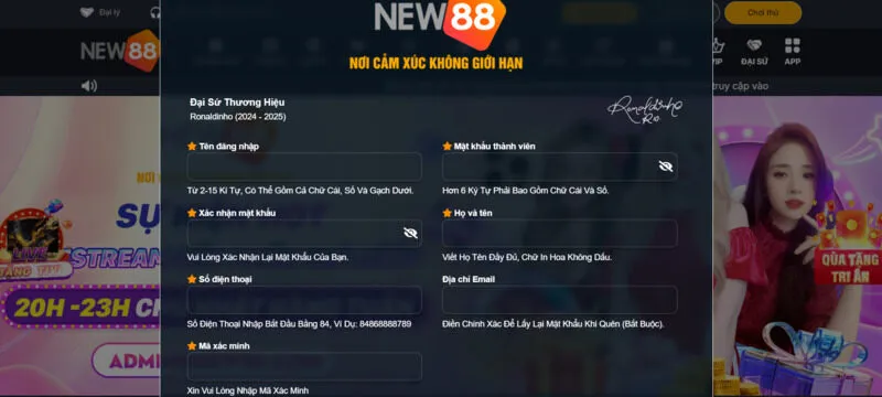 Hướng dẫn truy cập và đăng ký Đá gà New88 đúng cách 